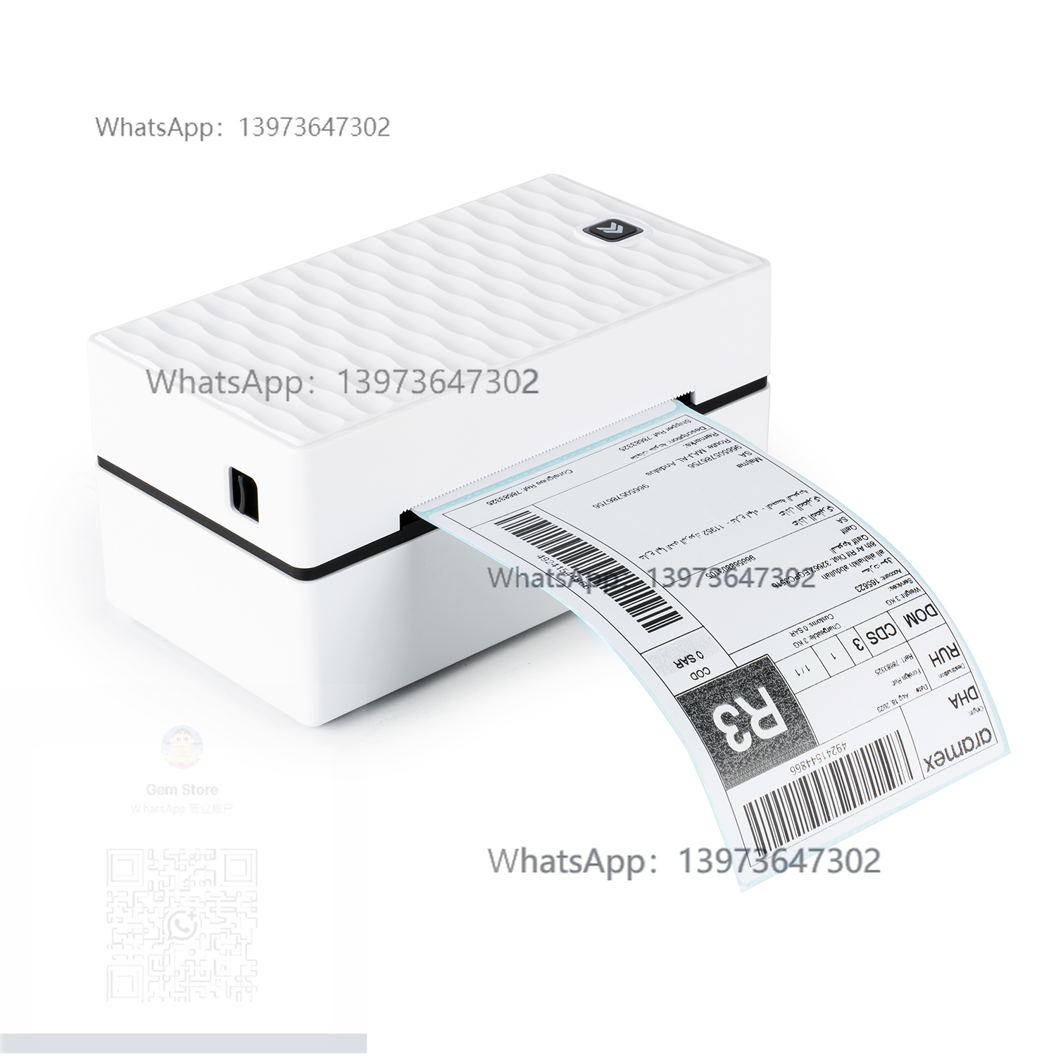 Thermal Printer - 4x6 USB Bluetooth Thermal Printer Desktop