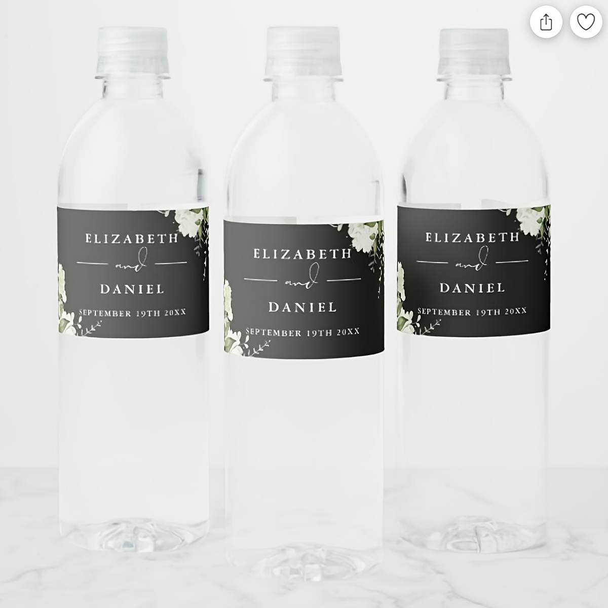 Custom Wedding Welcome Water B - огляд і ціна Label Maker