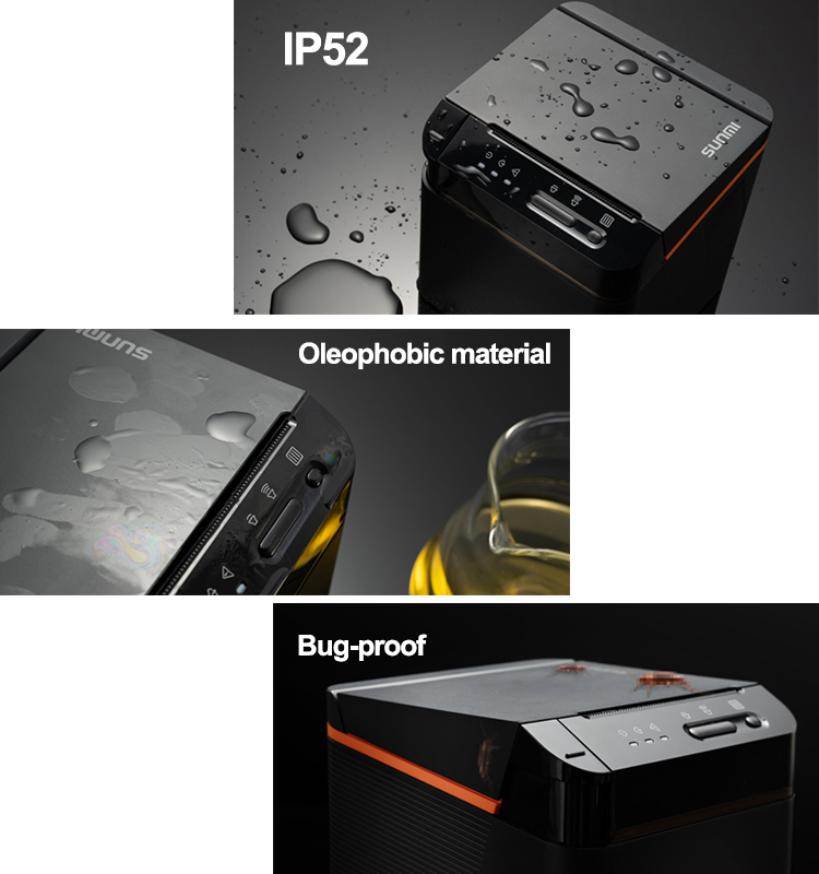 80mm Barcode Thermal Label Rec - огляд і ціна Barcode Printer